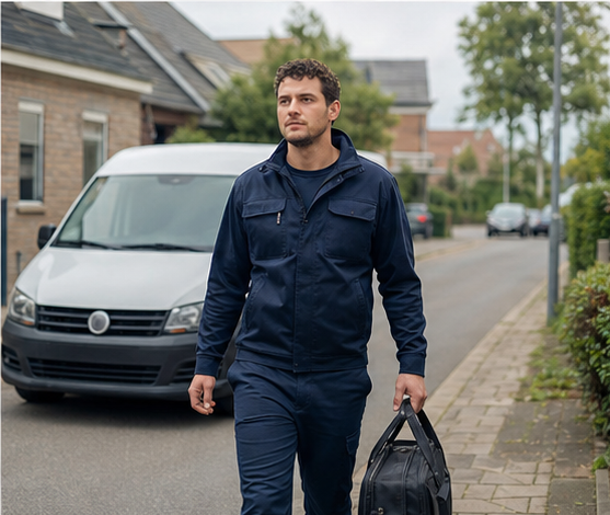 Véhicule Bel Pro Dépannage pour électricien à Etterbeek